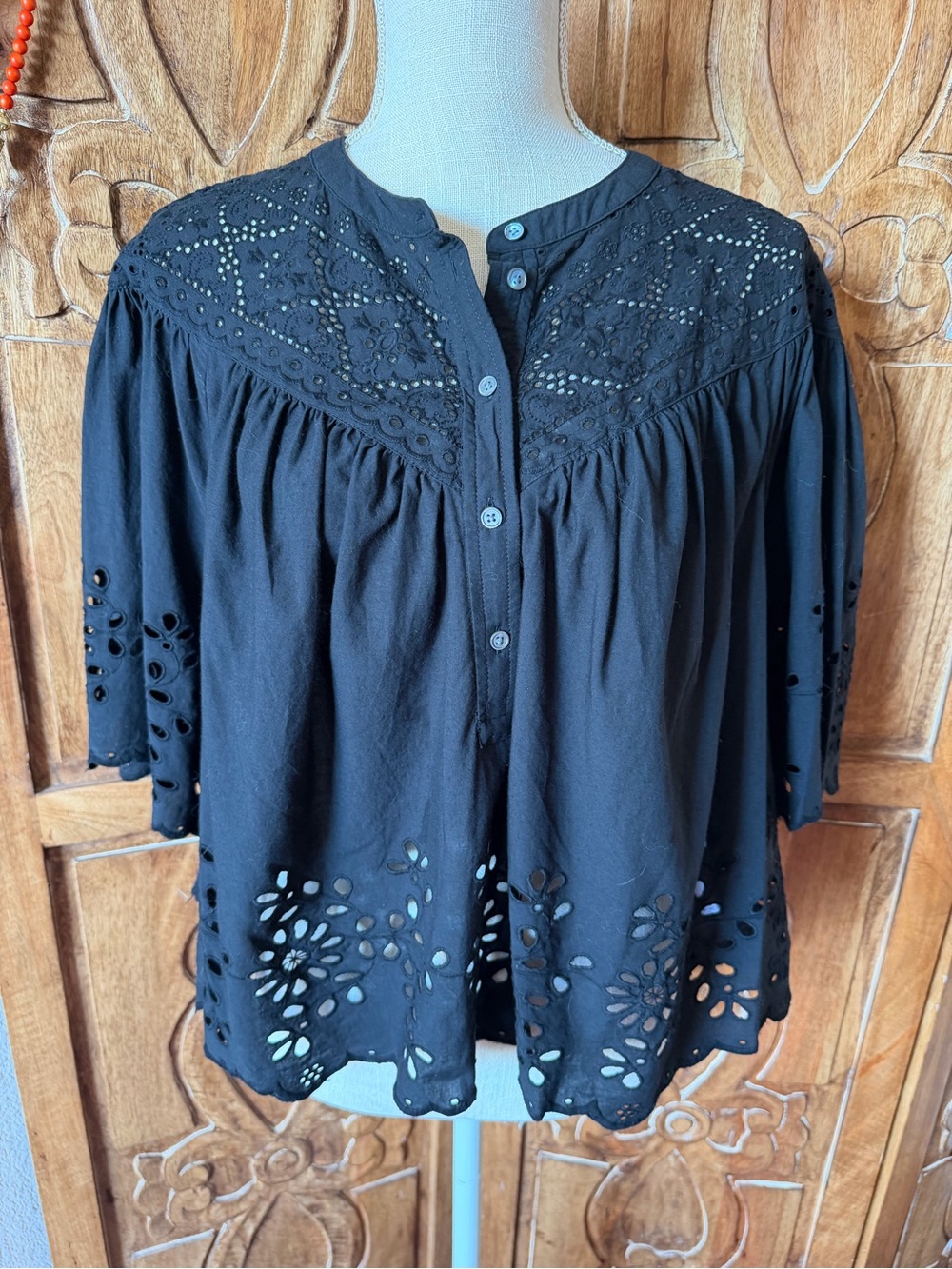 Madewell crop swing top.